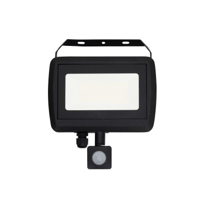 LED fényvető, mozgásérzékelős, 50W, 4000 lm, IP65 - FLL PIR 50